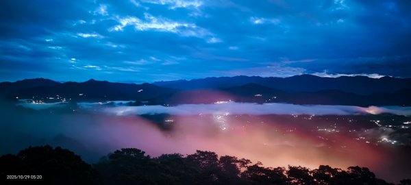 跟著雲海達人山友追雲趣 #雲洞山莊 #曙光 #日出 #雲海 10/29 & 超級月亮11/52926118