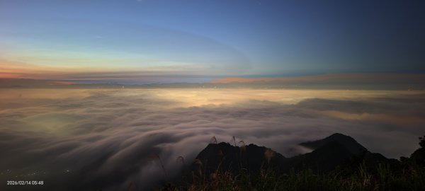 #觀音山 #月亮 #琉璃光 #雲海 #日出 #天空之城 2/14&152999668