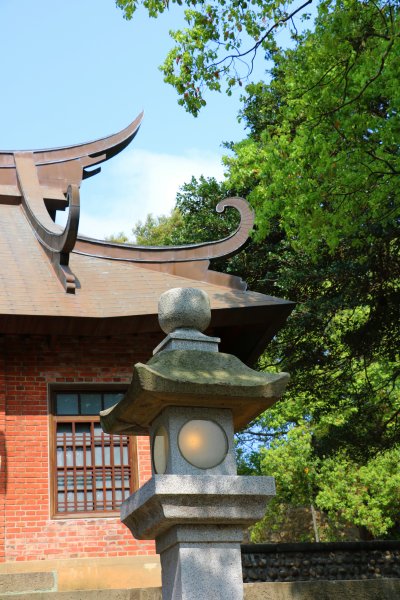 閩南式燕翹脊屋頂的日本神社。通霄神社852483