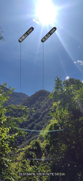 沙里仙林道、沙里仙溪、同富山/埔沙山、東埔山、阿毛巨木2812444