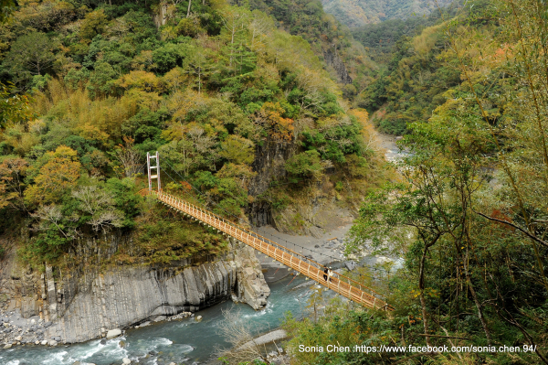 我是瘋子 2024 D1213 秀巒楓景 : 控溪吊橋 / 軍艦岩吊橋 / 霞喀羅古道 養老 → 馬鞍