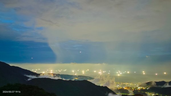 金山灣雨瀑+漁火點點，追花是簡單的快樂，賞花是恬淡的幸褔2513377