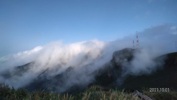 陽明山再見很滿意的雲瀑&觀音圈+夕陽，爽 !1475047