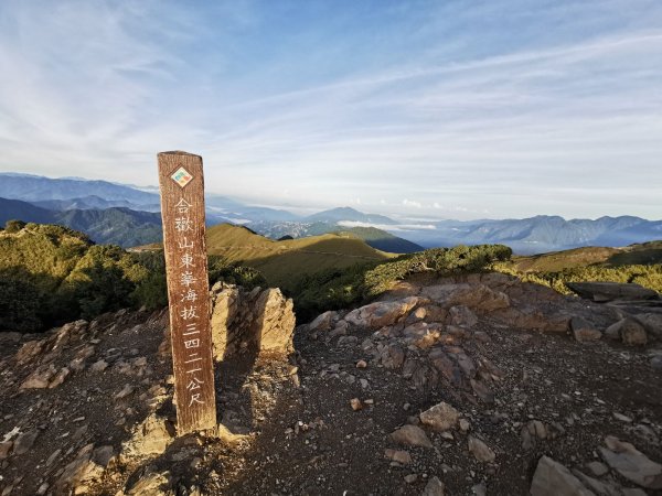 合歡山群峰-多次爬百岳經過，終於如願朝聖1019400