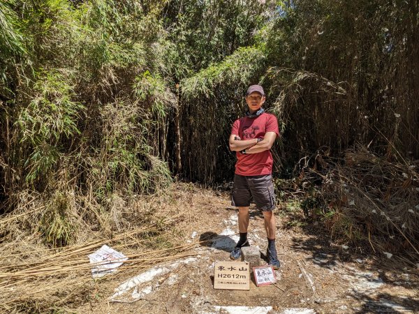 幾乎包場的兒玉山(自忠山)走東水山接特富野古道2548671