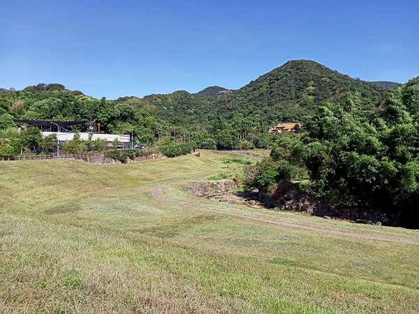 捷運大湖公園站→大溝溪→圓覺寺步道→鯉魚山小人國步道→鯉魚山東峰→鯉魚山→圓覺瀑布→圓覺寺步道→折返1819718