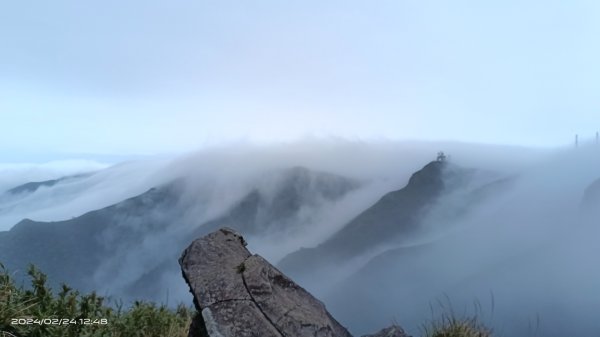 小觀音西峰雲海&雲瀑&霧虹觀音圈&夕陽，2/24元宵節快樂 ！2435943