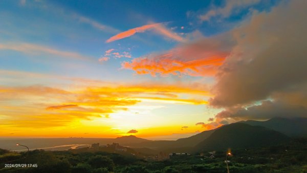 小草山夕陽火燒雲9/292606894