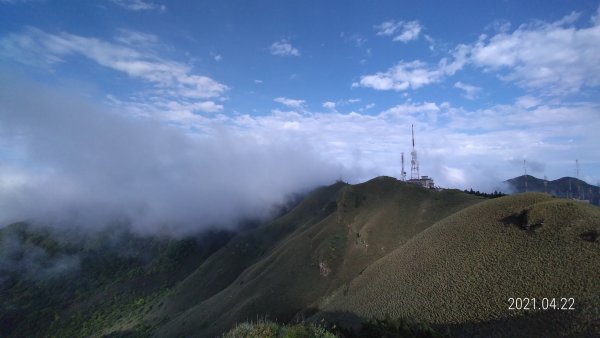 陽明山再見雲瀑觀音圈+月亮同框&夕陽4/22&241359285