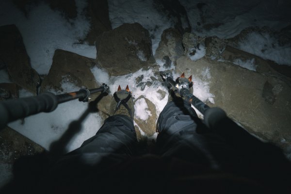 【玉山】主峰北峰二日，臺灣第一高峰雪季最美角度1881256