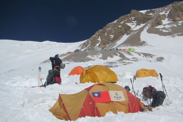 列寧峰，海拔7134公尺，海拔7134公尺--C1營地風景118597