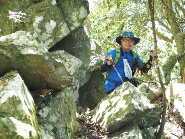 屋東縱走稜線之美。視角的轉換，同一座山也能給人截然不同的感受。(快樂腳攀登谷關七雄行)1837887