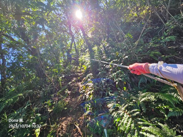 忘憂古道往白石後仙洞由東勢格古道走到平溪國中2908182