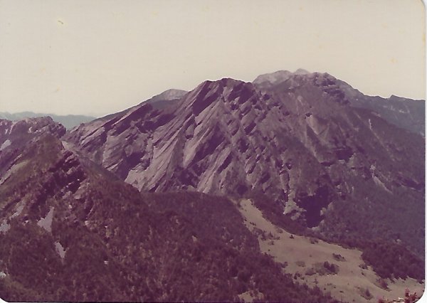 大霸尖山(登頂)群峰-民國71年720800