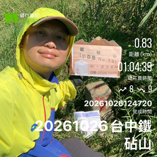 20261026台中鐵砧山