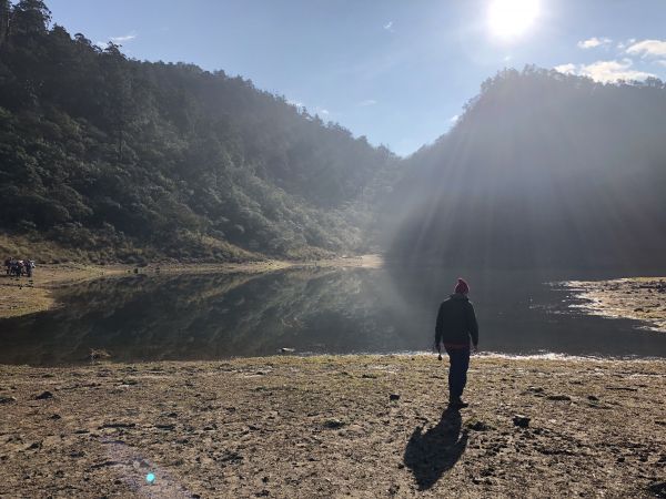 山天山夜山露營#1 松蘿湖登山步道323381