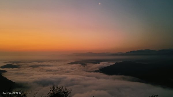 #翡翠水庫壩頂 #月亮雲海 #日出雲海 #鱷魚島雲海 3/25&2652745621