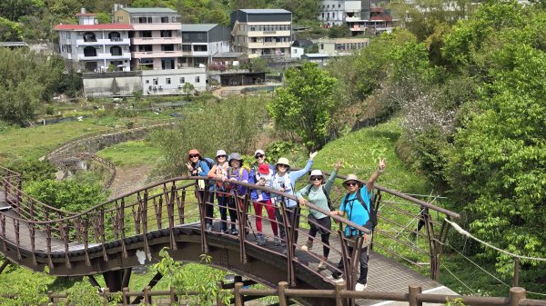 搭公車下車即抵達，台北市賞櫻最後一波，橘咖啡及內厝溪櫻木花廊的吉野櫻即將大爆發，要去要快，大崎頭步道2734724