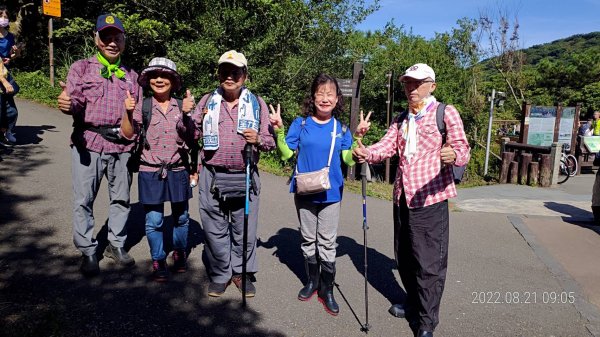 二子坪→菜公坑古道→大屯自然公園→二子坪→二子山東、西峰→面天山-向天山、大屯主峰-連峰步道→清天宮1816108