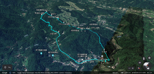 赤柯山+赤柯山南峰+東獅頭山 O型-2022/11/05