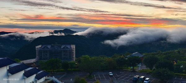 #新店四十份 #翡翠水庫 #日出 #雲瀑 #火燒雲 #雲海 9/23114388