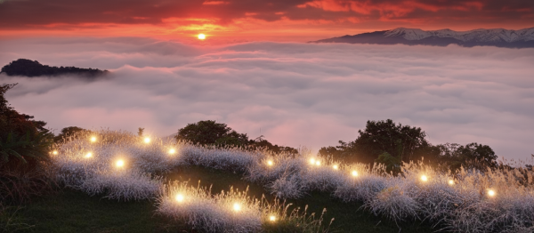 #馬那邦山 #夕陽 #雲海 #火燒雲 12/282974331