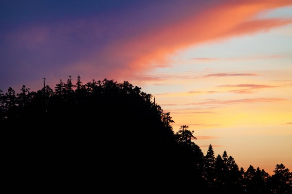 【山岳之美】 -排雲夕色7652