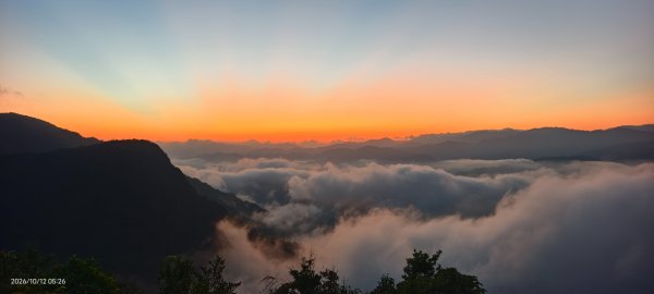 #翡翠水庫壩頂 #霞光 #日出 #雲海 10/123132549