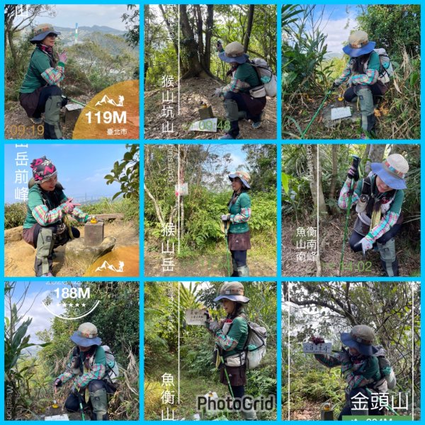 銀河洞越嶺貓空-新高麗坑山-銀獅縱走-猴山岳群峰+三條魚縱走2998311