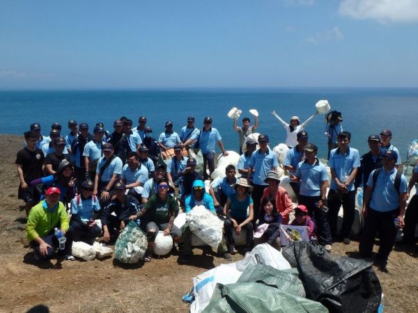 【新聞】海管處於東吉嶼舉辦「親淨海洋聯合淨灘」活動