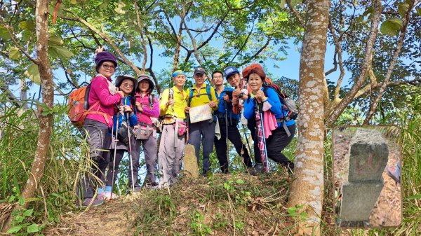 烏山嶺水利古道順走竹高崙山3連峰2669949