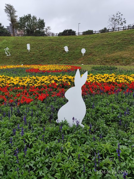 臺灣桃園國際機場、捷運大湖公園站→大溝溪生態治水園區→圓覺寺步道口→新福本坑→碧湖步道3007762