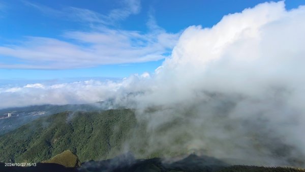 陽明山再見差強人意的 #雲瀑 #觀音圈 #霧虹 ？10/272636788
