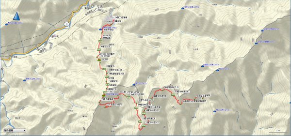 鐵道、聚落、神社、崇山之九塊肌 四：重裝上八仙山