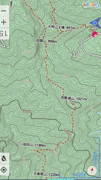 鹿谷小半天6峰連走1269677