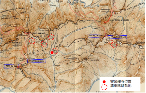 清法戰爭期基隆到暖暖官道