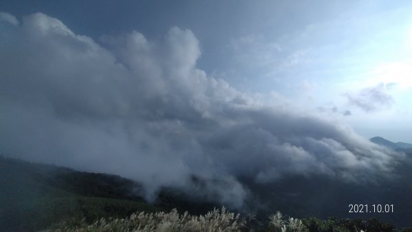 陽明山再見很滿意的雲瀑&觀音圈+夕陽，爽 !1475022