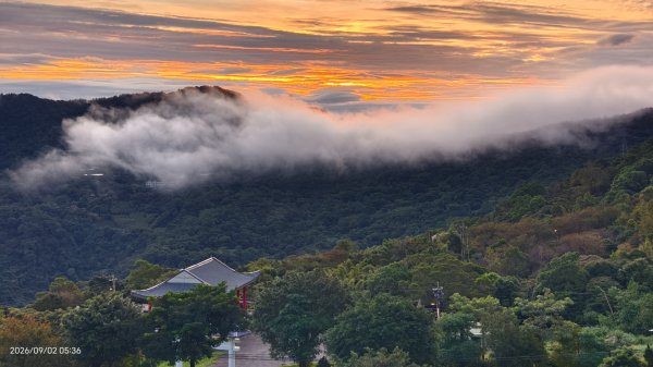 #新店四十份 #翡翠水庫 #日出 #雲瀑 #火燒雲 #雲海 9/23114399