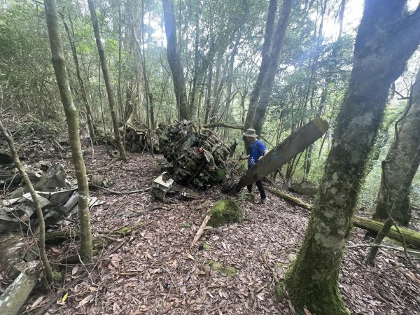 稍來山 飛機殘骸 c119 31942321041