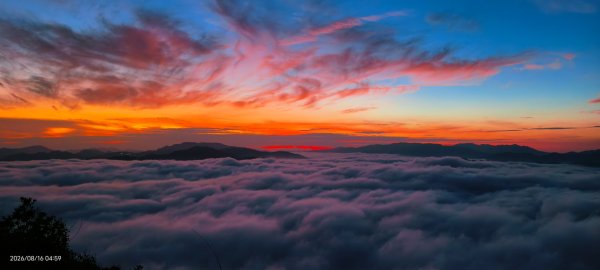 #石碇後山 #火燒雲 #日出 #雲海 8/163106957