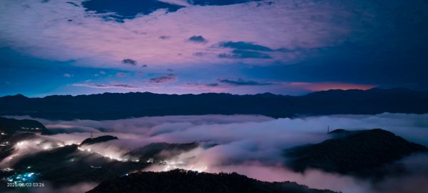 石碇趴趴走追雲趣 #二格山 #琉璃光 #雲海流瀑 #火燒雲 #雲海 #雲海 8/3 & 42850322