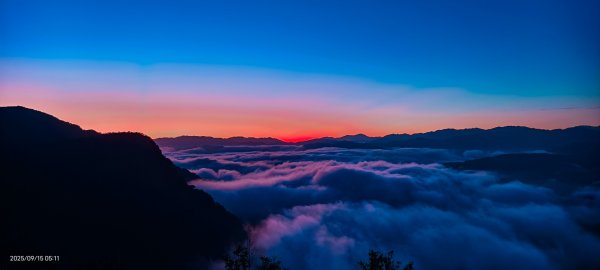 #翡翠水庫壩頂 #琉璃光 #霞光 #火燒雲 #日出 #雲海 9/15 & 18獅子頭202884662