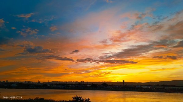 社子橋&觀音山夕陽火燒雲10/252635749