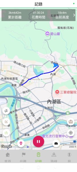 第18屆台灣IVV健行大會第一天：內湖碧湖國小會場3038485