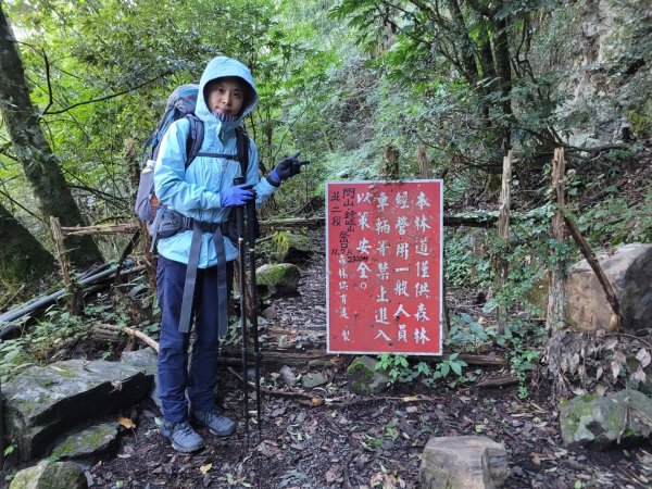 閂山鈴鳴山(百岳第46～47座)順撿茶岩山1447644