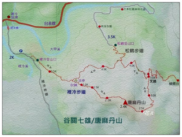 唐麻丹山/裡冷步道868350