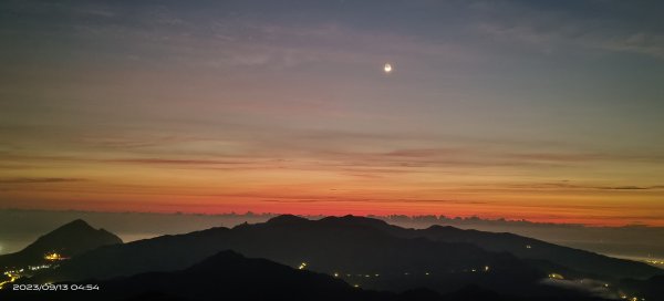 五分山月色星空夜景/晨曦火燒雲日出&石碇趴趴走追雲趣9/132280289