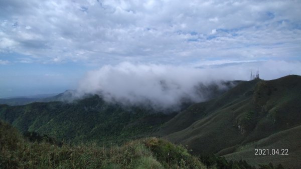 陽明山再見雲瀑觀音圈+月亮同框&夕陽4/22&241359267