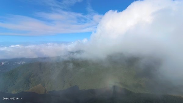 陽明山再見差強人意的 #雲瀑 #觀音圈 #霧虹 ？10/272636789
