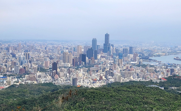 壽山，鳳山縣舊城，見城之道，左營龜山，城牆巡禮步道，蓮池潭，春秋閣，田寮月世界地景步道，旗後山，旗後燈塔，旗後砲台